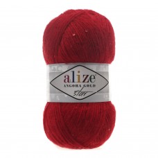 ALIZE ANGORA GOLD 106 красный